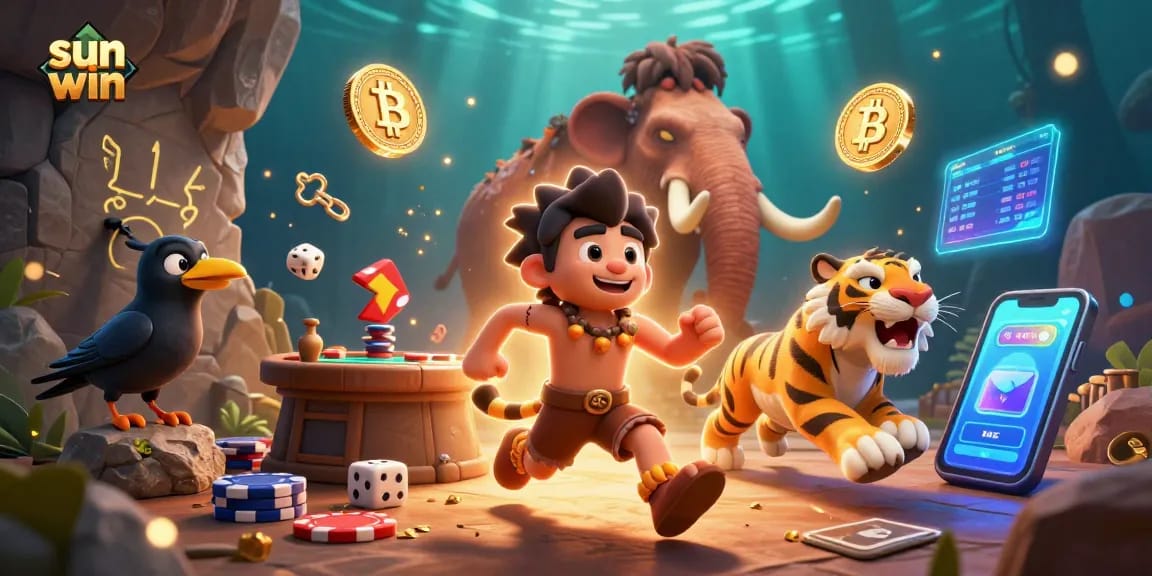 Join the sun win gaming experience with a prehistoric casino atmosphere and thrilling crypto elements.