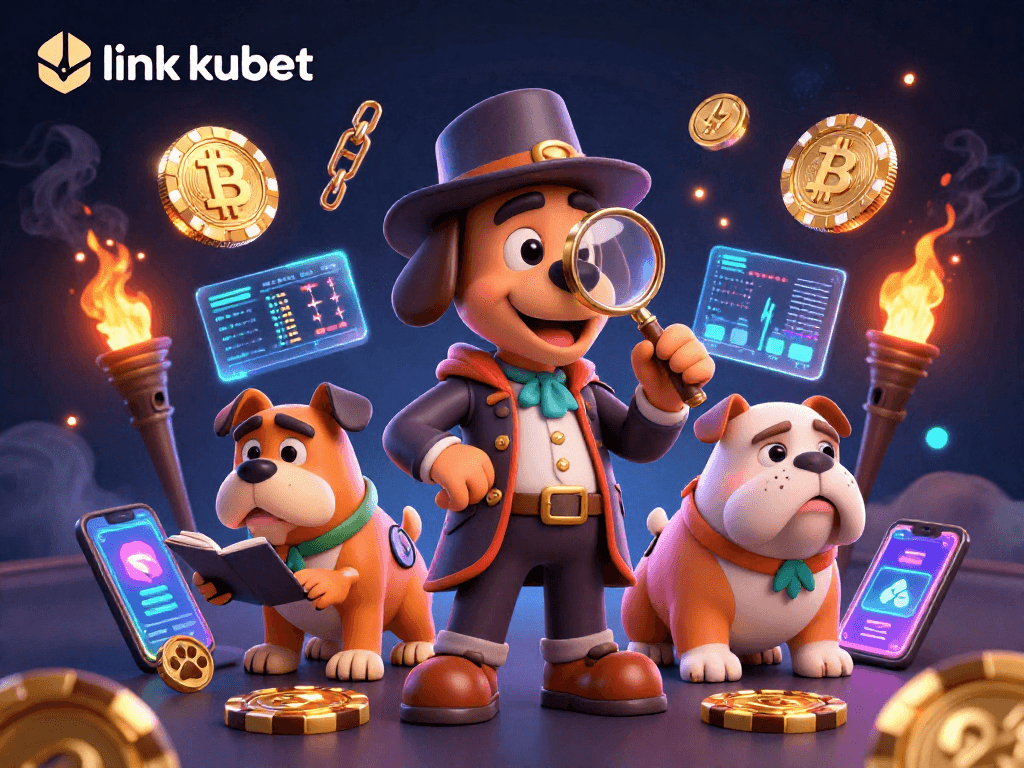Engage in gaming with link kubet’s dynamic casino scene, showcasing thrilling poker chip clues.