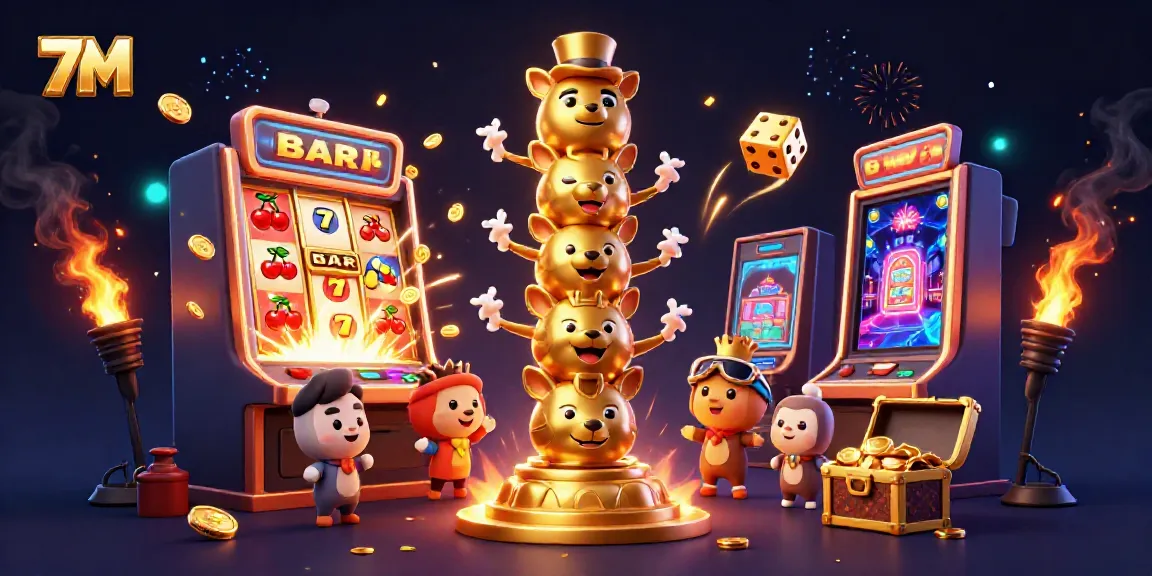 Experience thrilling gaming with 7M's immersive online casino featuring vibrant slots and dynamic action.