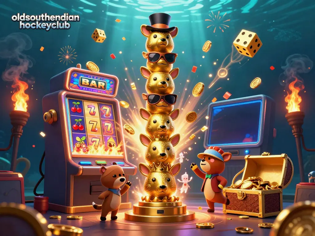 Rotate dynamic symbols around the thrilling odds of oldsouthendianhockeyclub's vibrant casino excitement.