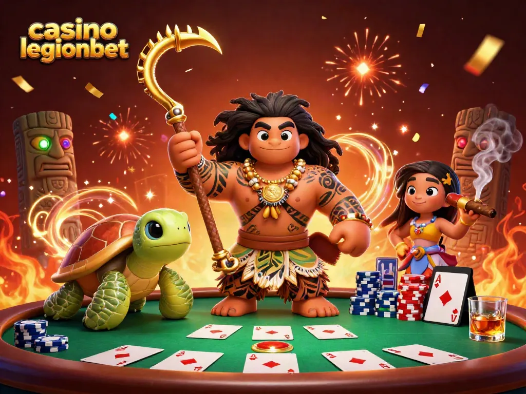 Experience the thrills of casino legionbet with dynamic poker action and vibrant gaming elements.