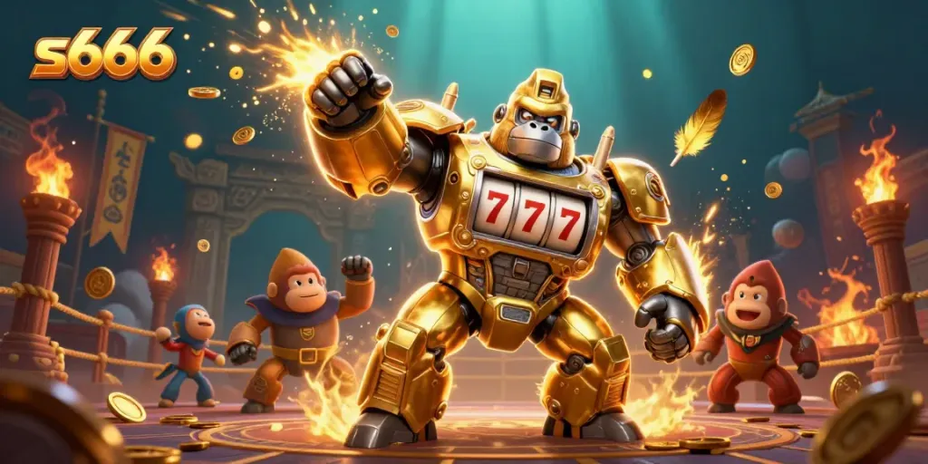 Experience thrilling slots and jackpots with s666 in an energetic casino scene.