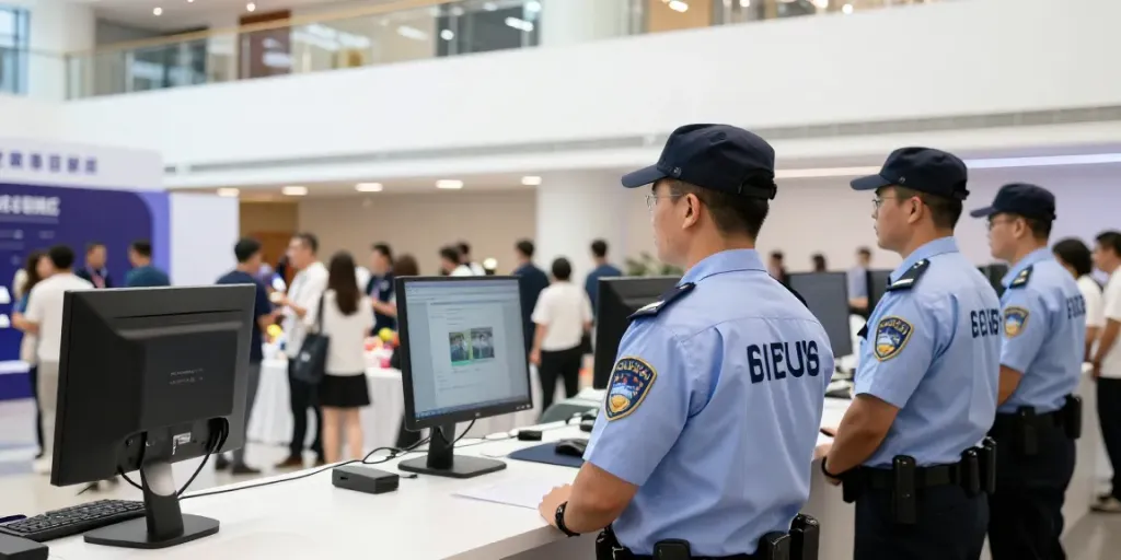 Security Solutions provided by trusted professionals at a local event, ensuring safety and peace of mind.