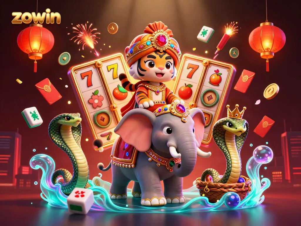 Experience the thrill of winning with Zowin's rich casino adventure featuring vivid characters and dynamic game elements.