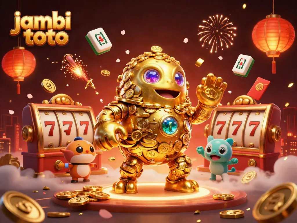 Activate winning strategies with jambi toto in this vibrant 3D casino scene showcasing rich gaming elements.
