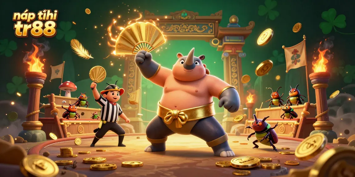 Experience nạp tiền tr88 with exciting gameplay featuring charming beetles and a dynamic casino atmosphere.