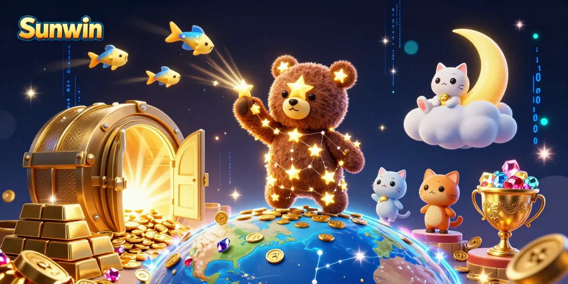 Win big at Sunwin with vibrant casino-themed treasures and dynamic characters.