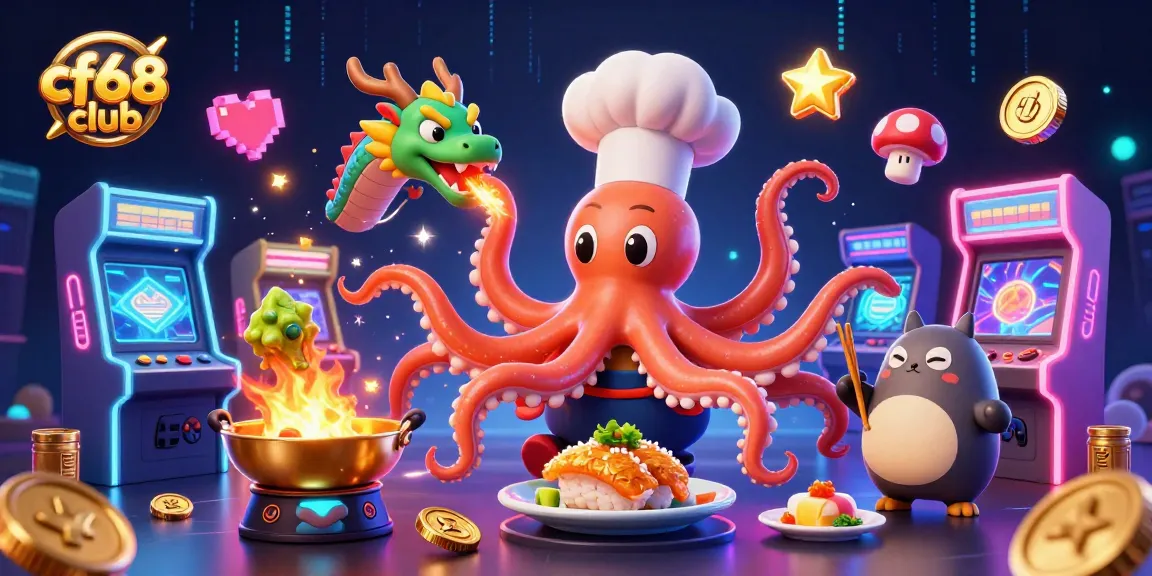 Engage with exciting gameplay at cf68 club, featuring colorful casino-themed elements and vibrant characters.